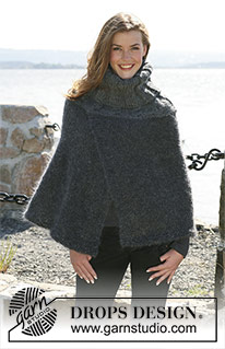 Free patterns - Poncho's voor dames / DROPS 104-15