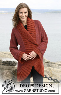 Free patterns - Damskie rozpinane swetry / DROPS 104-23