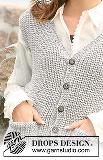 Free patterns - Dames Spencers / DROPS 104-34