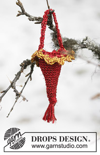 Free patterns - Ornamenten voor de kerstboom / DROPS 104-47
