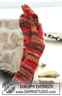Free patterns - Gloves / DROPS 104-5
