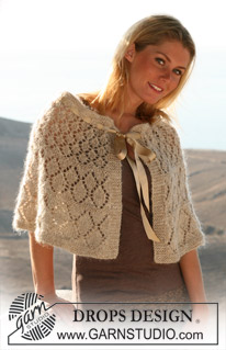 Free patterns - Poncho's voor dames / DROPS 105-15
