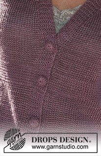 Free patterns - Damskie rozpinane swetry / DROPS 105-39