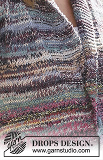 Free patterns - Damskie rozpinane swetry / DROPS 106-29