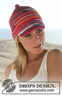 Free patterns - Casquettes / DROPS 107-37