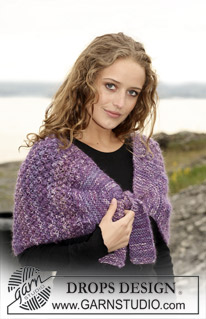 Free patterns - Poncho's voor dames / DROPS 108-16