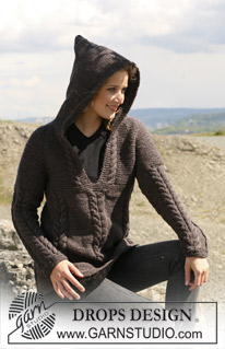 Free patterns - Damskie hoodies / Swetry z kapturem / DROPS 109-2