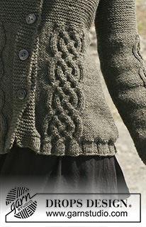 Free patterns - Damskie rozpinane swetry / DROPS 109-3
