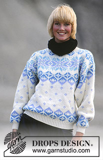 Free patterns - Damskie norweskie swetry / DROPS 11-10