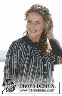 Free patterns - Damskie rozpinane swetry / DROPS 110-2