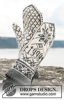 Free patterns - Scandinavische Handschoenen en Wanten / DROPS 110-38