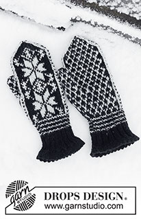 Free patterns - Pohjoismaiset hanskat & käsineet / DROPS 110-39
