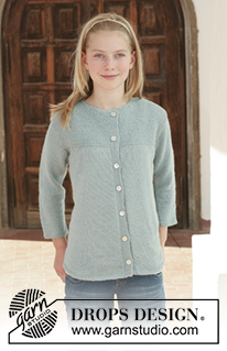 Free patterns - Proste dziecięce rozpinane swetry / DROPS 111-19
