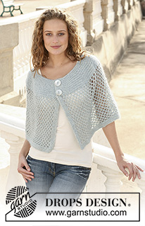 Free patterns - Poncho's voor dames / DROPS 111-38