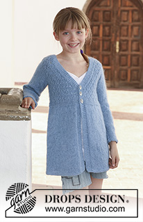 Free patterns - Rozpinane swetry i bolerka dziecięce / DROPS 112-38