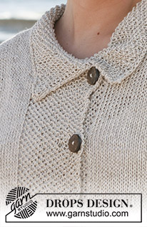 Free patterns - Proste rozpinane swetry / DROPS 113-18