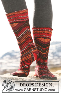 Free patterns - Naisen sukat / DROPS 114-12