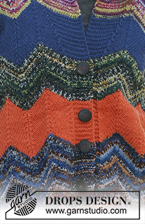 Free patterns - Damskie rozpinane swetry / DROPS 114-23