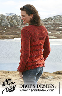 Free patterns - Damskie rozpinane swetry / DROPS 114-27