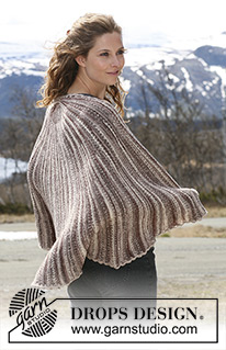 Free patterns - Capes voor dames / DROPS 114-36