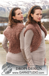 Free patterns - Dames Spencers / DROPS 115-18