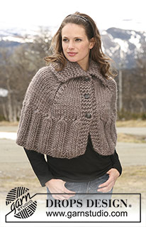 Free patterns - Poncho's voor dames / DROPS 116-19