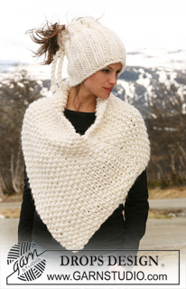 Free patterns - Poncho's voor dames / DROPS 116-22