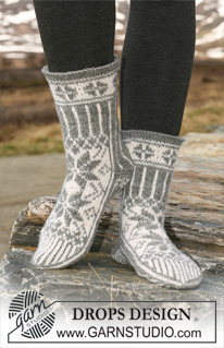 Free patterns - Nordiske sokker / DROPS 116-55