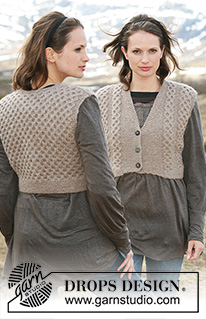 Free patterns - Dames Spencers / DROPS 117-20