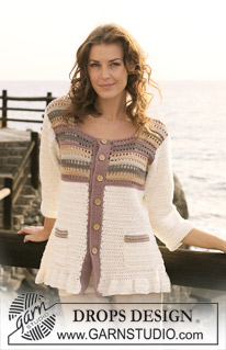 Free patterns - Rouches & Volants / DROPS 118-28