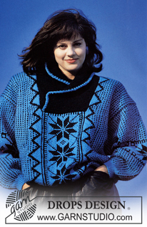 Free patterns - Modelli Throwback  in stile nordico / DROPS 12-17