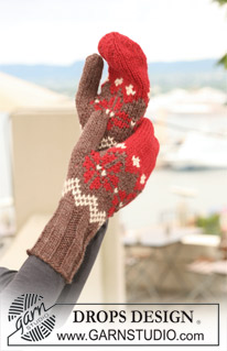 Free patterns - Scandinavische Handschoenen en Wanten / DROPS 122-25