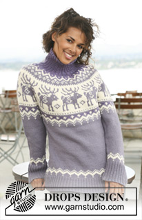 Free patterns - Świąteczne swetry / DROPS 122-43