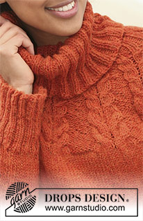 Free patterns - Damskie swetry przez głowę / DROPS 122-8