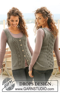 Free patterns - Dames Spencers / DROPS 125-2