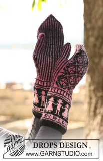 Free patterns - Scandinavische Handschoenen en Wanten / DROPS 126-3
