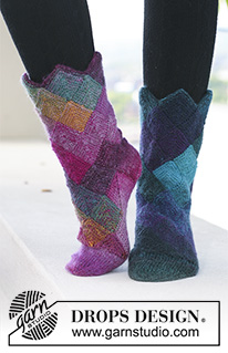 Free patterns - Naisen sukat / DROPS 126-38