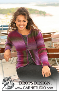 Free patterns - Damskie rozpinane swetry / DROPS 126-7
