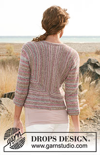 Free patterns - Damskie rozpinane swetry / DROPS 127-12