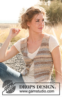 Free patterns - Dames Spencers / DROPS 128-15