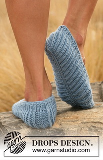 Free patterns - Chaussettes & Chaussons / DROPS 129-32