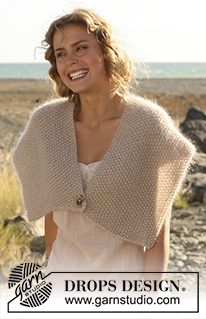 Free patterns - Poncho's voor dames / DROPS 130-22