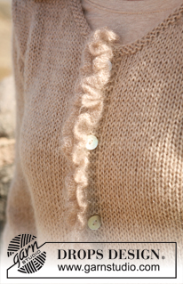 Free patterns - Damskie rozpinane swetry / DROPS 131-29