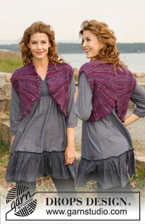 Free patterns - Dames Spencers / DROPS 132-28