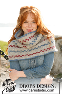 Free patterns - Poncho's voor dames / DROPS 134-45