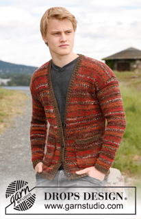 Free patterns - Vesten en sweaters voor heren / DROPS 135-28