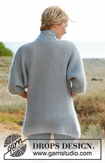 Free patterns - Proste rozpinane swetry / DROPS 136-31