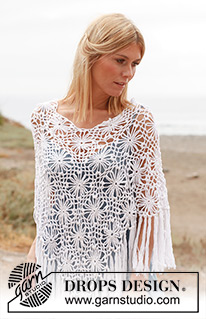 Free patterns - Poncho's voor dames / DROPS 137-16