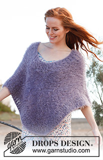 Free patterns - Poncho's voor dames / DROPS 137-26