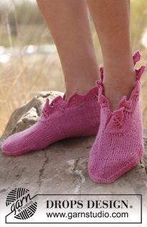 Free patterns - Chaussons / DROPS 138-28